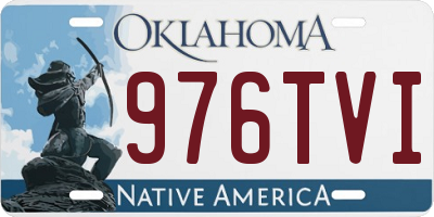 OK license plate 976TVI