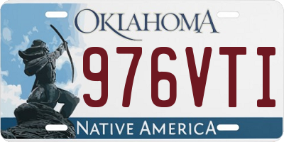OK license plate 976VTI