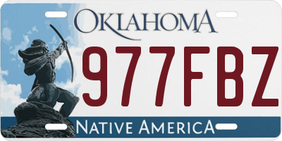 OK license plate 977FBZ