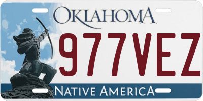 OK license plate 977VEZ