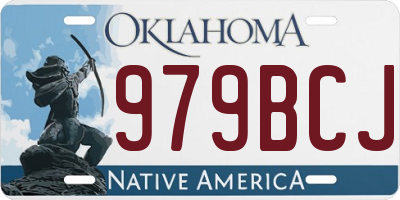 OK license plate 979BCJ