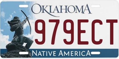 OK license plate 979ECT
