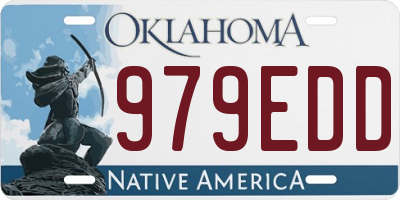 OK license plate 979EDD