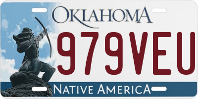 OK license plate 979VEU