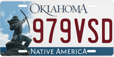 OK license plate 979VSD