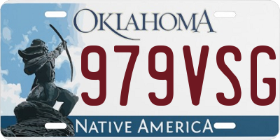 OK license plate 979VSG