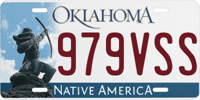 OK license plate 979VSS