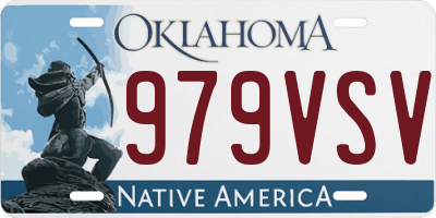 OK license plate 979VSV