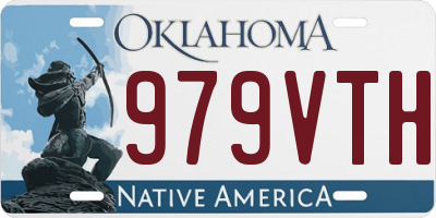OK license plate 979VTH