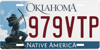 OK license plate 979VTP