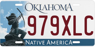 OK license plate 979XLC