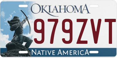 OK license plate 979ZVT