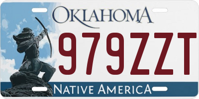 OK license plate 979ZZT