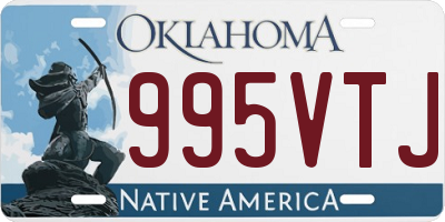 OK license plate 995VTJ