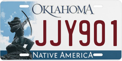 OK license plate JJY901