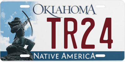 OK license plate TR24