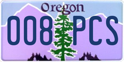 OR license plate 008PCS