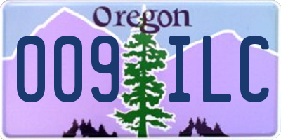 OR license plate 009ILC