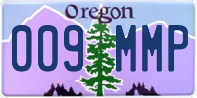 OR license plate 009MMP