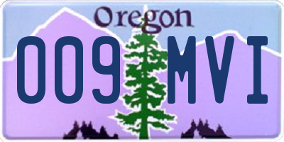 OR license plate 009MVI