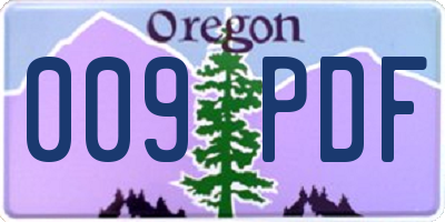 OR license plate 009PDF