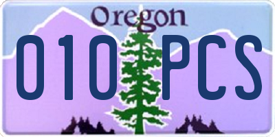 OR license plate 010PCS