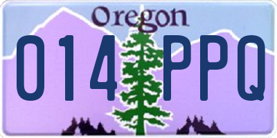 OR license plate 014PPQ