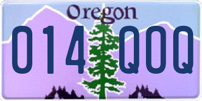 OR license plate 014QOQ