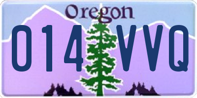 OR license plate 014VVQ