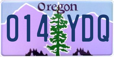 OR license plate 014YDQ
