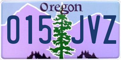 OR license plate 015JVZ