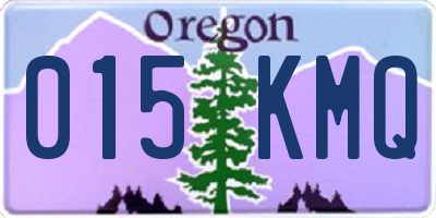 OR license plate 015KMQ
