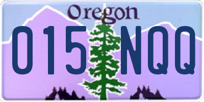 OR license plate 015NQQ