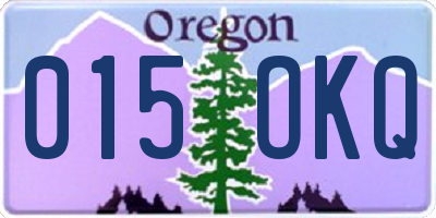 OR license plate 015OKQ