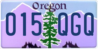 OR license plate 015QGQ