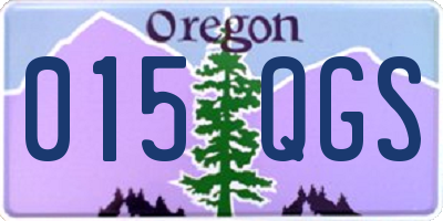 OR license plate 015QGS