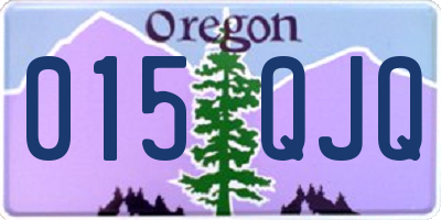 OR license plate 015QJQ