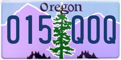 OR license plate 015QOQ