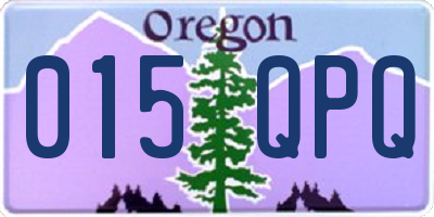 OR license plate 015QPQ