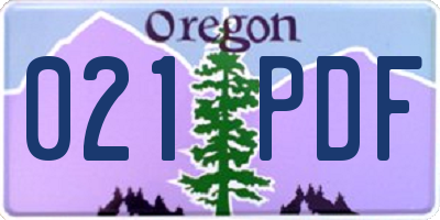 OR license plate 021PDF