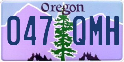 OR license plate 047QMH