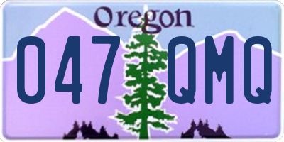 OR license plate 047QMQ