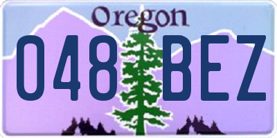 OR license plate 048BEZ