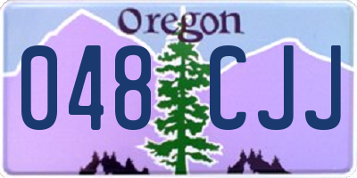 OR license plate 048CJJ