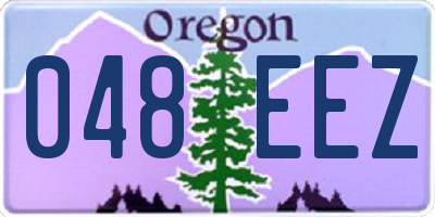 OR license plate 048EEZ