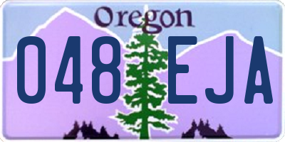 OR license plate 048EJA