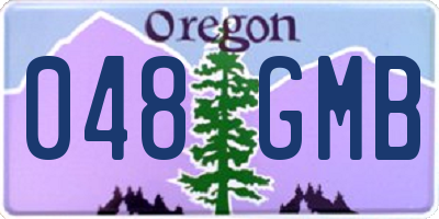 OR license plate 048GMB