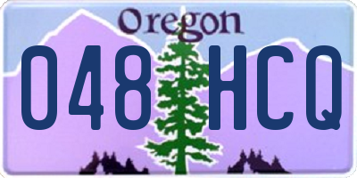 OR license plate 048HCQ