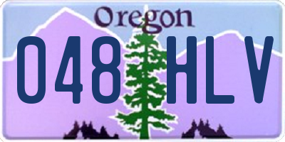OR license plate 048HLV