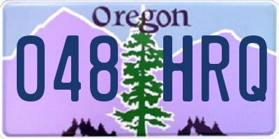 OR license plate 048HRQ